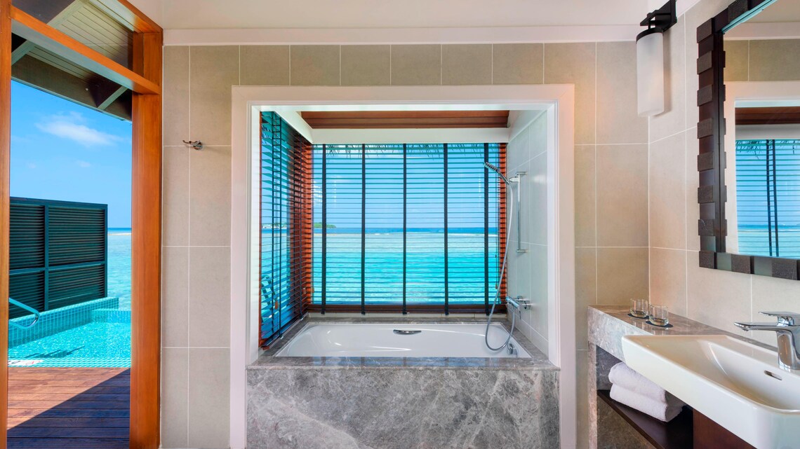 Water Villa with Pool at Sheraton Maldives Full Moon Resort & Spa thumbnail 6